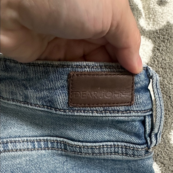 Dear John Patchwork Flare Wide Leg Jeans size 27 - Picture 5 of 5